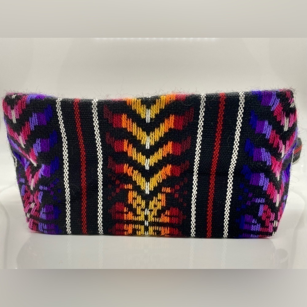 Mexican Cosmetic Bag Makeup Bag Pom Poms - Picture 8 of 8